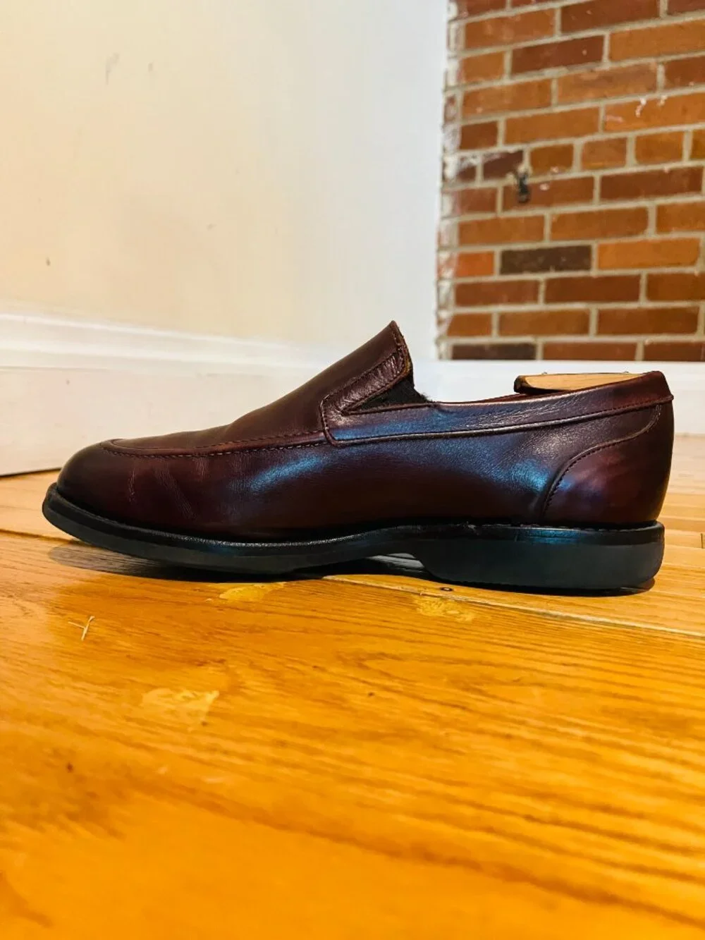 Allen Edmonds Road Warriors Men’s Size 10.5 D Brown Leather Loafer Shoes